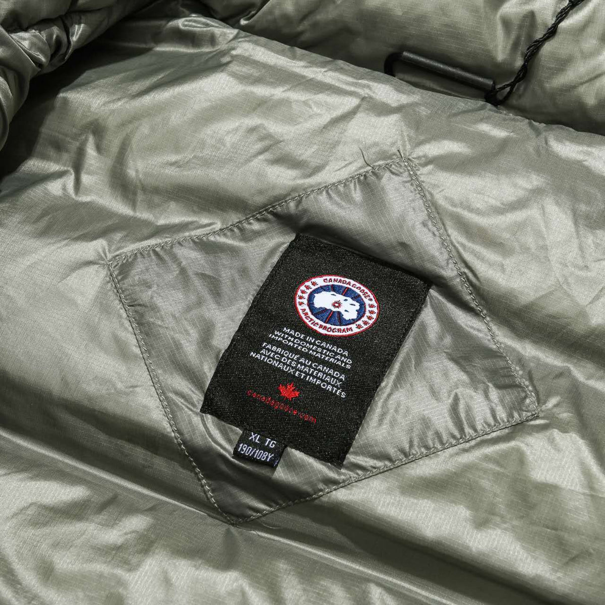 Canada Goose Cypress Military Green Down Vest