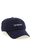 Saint Laurent Blue Cotton Baseball Cap