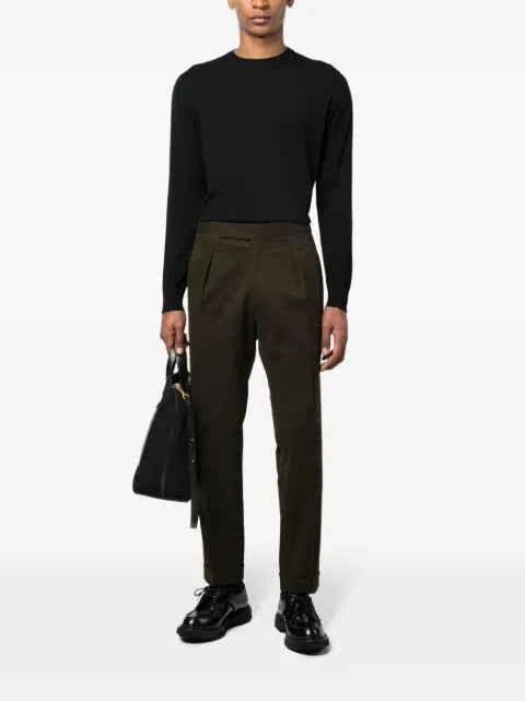 Colombo crew-neck wool jumper