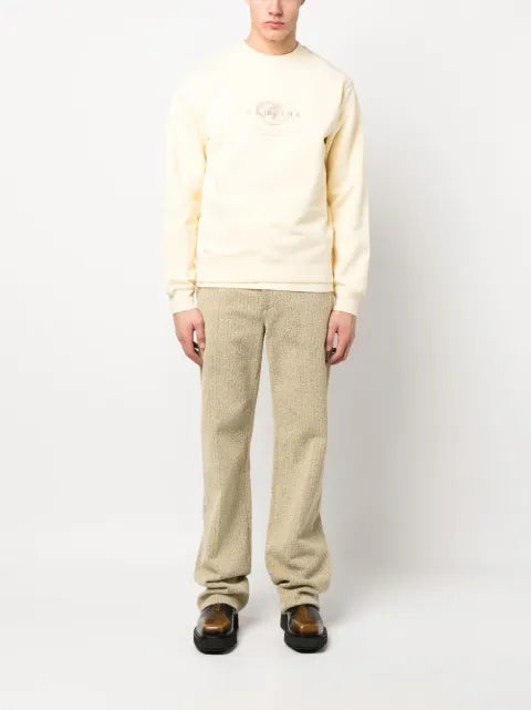 Martine Rose embroidered-logo cotton sweatshirt