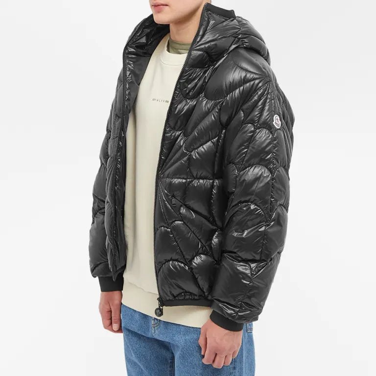 Moncler Spider Violier Down Jacket — Black