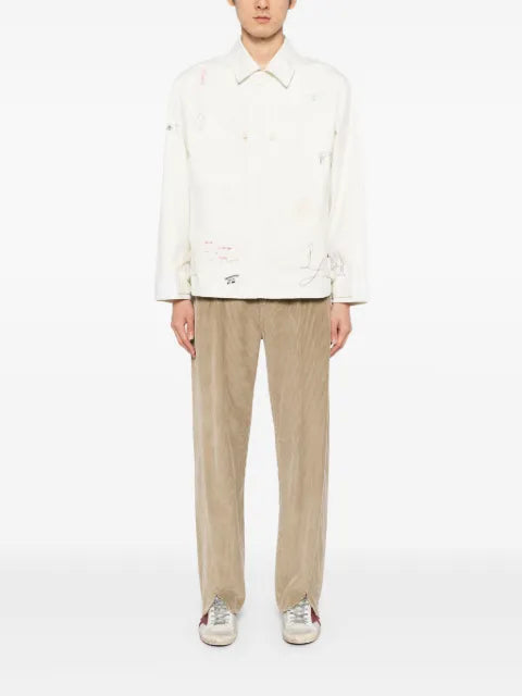 Undercover graphic-print long-sleeved jacket