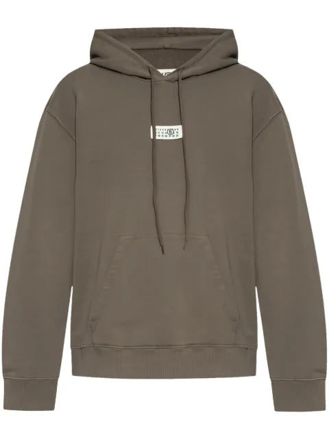 MM6 Maison Margiela numbers motif hoodie