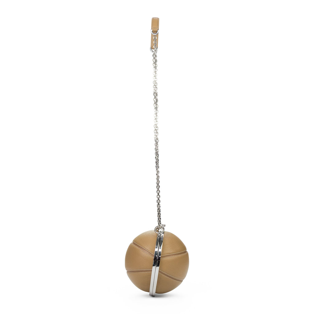 Beige Basketball Bag