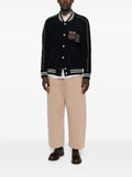 Wales Bonner patch-detailing embroidered coat