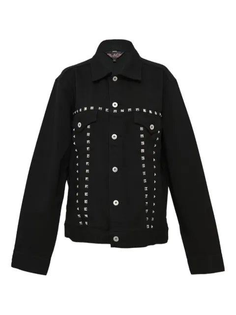 Black Comme Des Garçons rockstud-embellished jacket