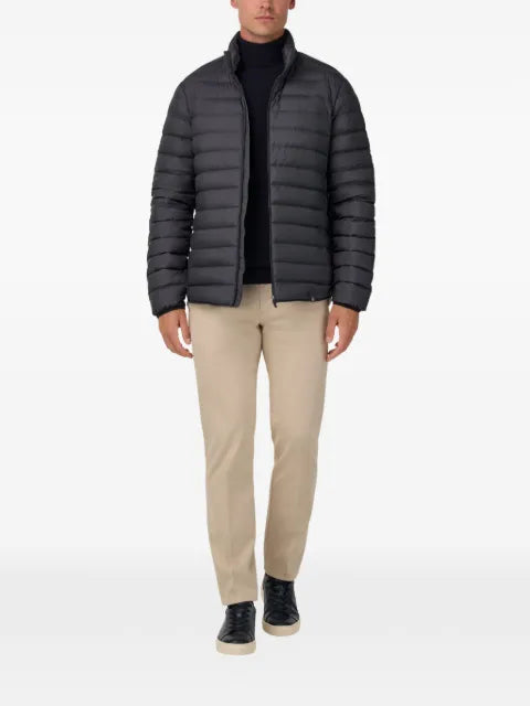 Boggi Milano recycled goose feather fabric bomber