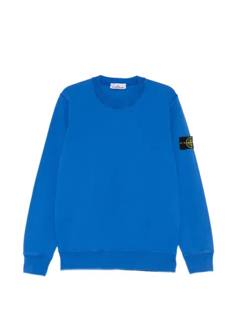 Stone Island 6100060 organic cotton fleece sweatshirt