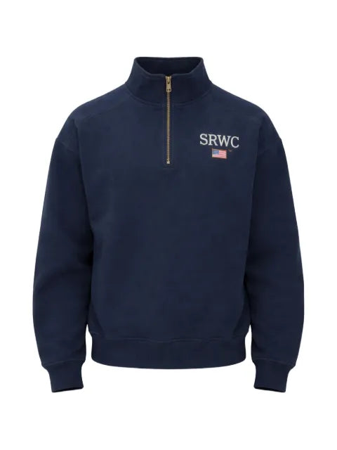 Sporty & Rich half-zip sweatshirt