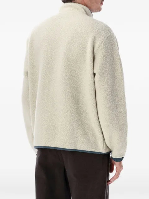 Patagonia fleece-texture panelled jacket