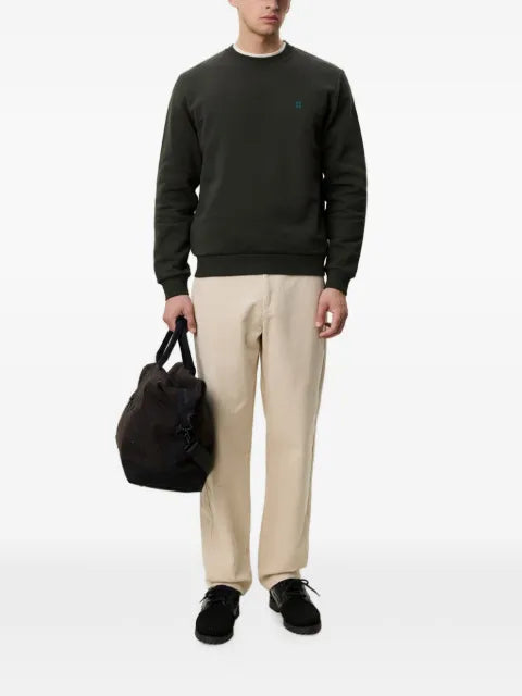 Les Deux logo-embroidered crew-neck sweatshirt
