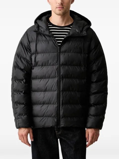 adidas logo-print padded jacket