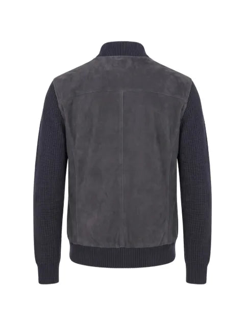 Arte Antwerp suede panelled jacket