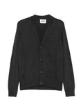 ALPHA STUDIO V-neck button-up cardigan