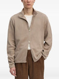 Another Aspect ribbed-knit zip-up sweatshirt