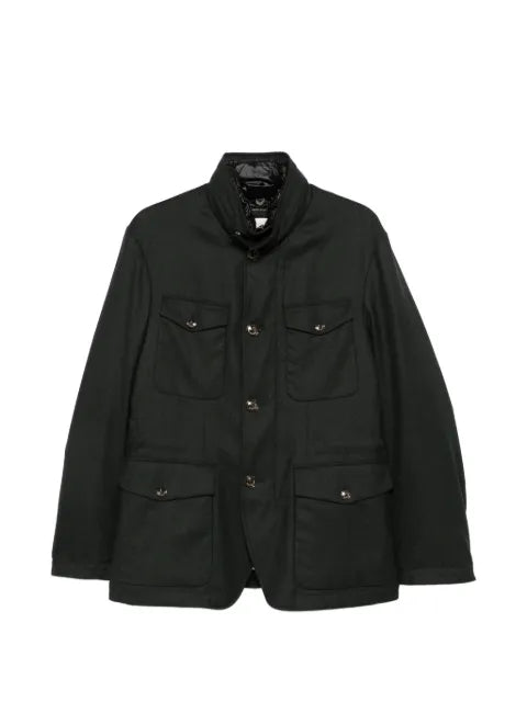 Montecore button-fastening field jacket