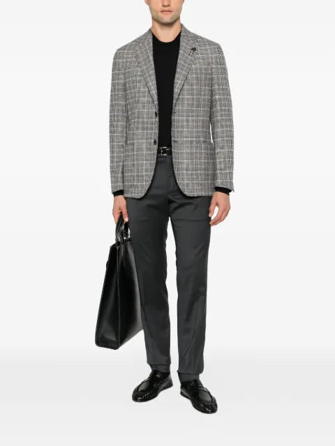 Lardini Prince of Wales check blazer