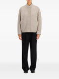 Harris Wharf London bouclé wool bomber jacket