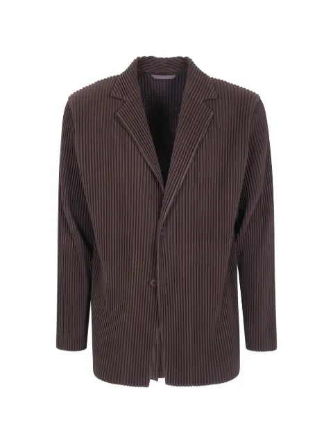 Homme Plissé Issey Miyake plissé-effect blazer