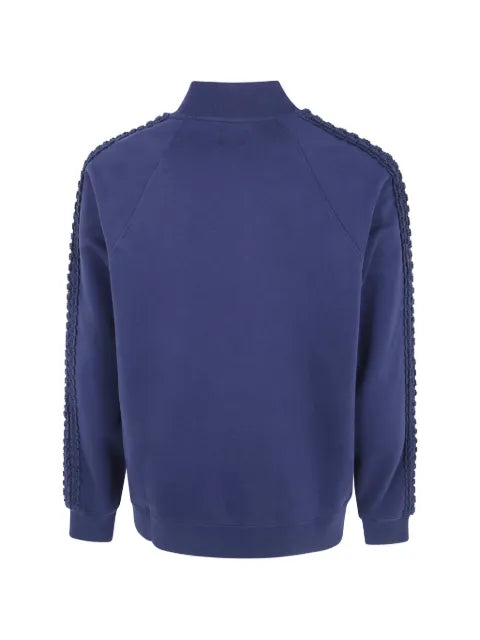 Arte Antwerp logo-embroidered zip-fastening jacket