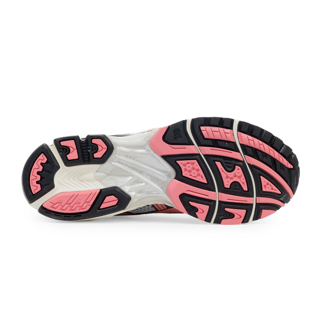 White / Silver / Papaya Gel-Kayano 14 Sneaker