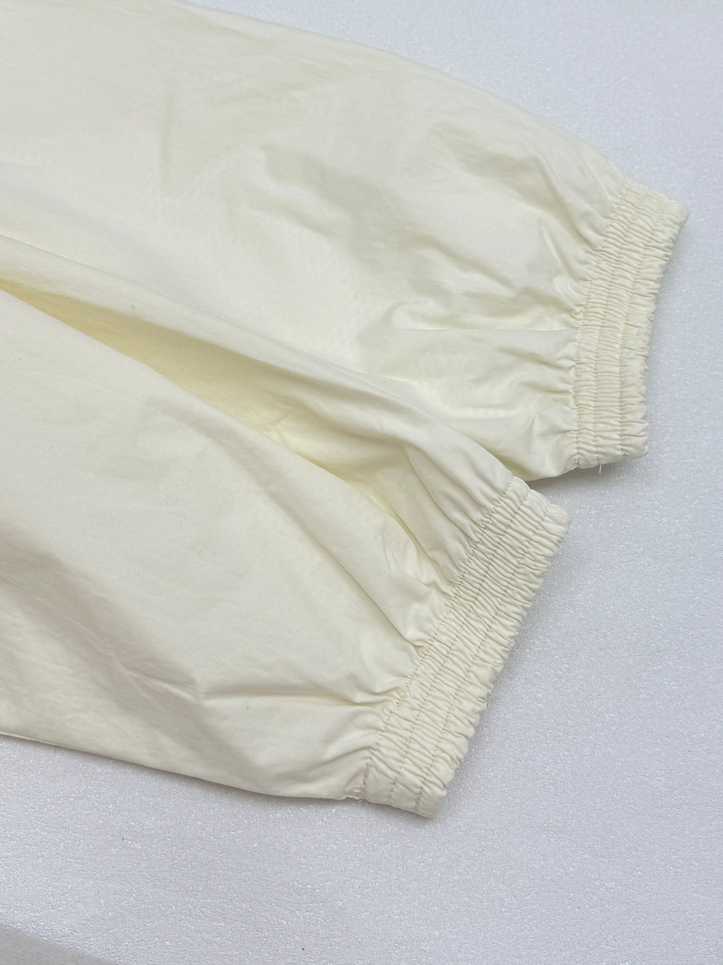 Acne Studios Off‑White Full‑Zip Stand‑Collar Track Jacket