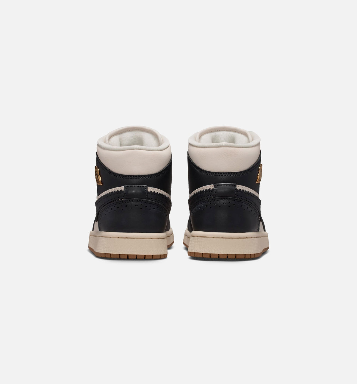 Air Jordan 1 Mid SE Women's Lifestyle Shoes - Off-Noir/Chalk/Pearl White