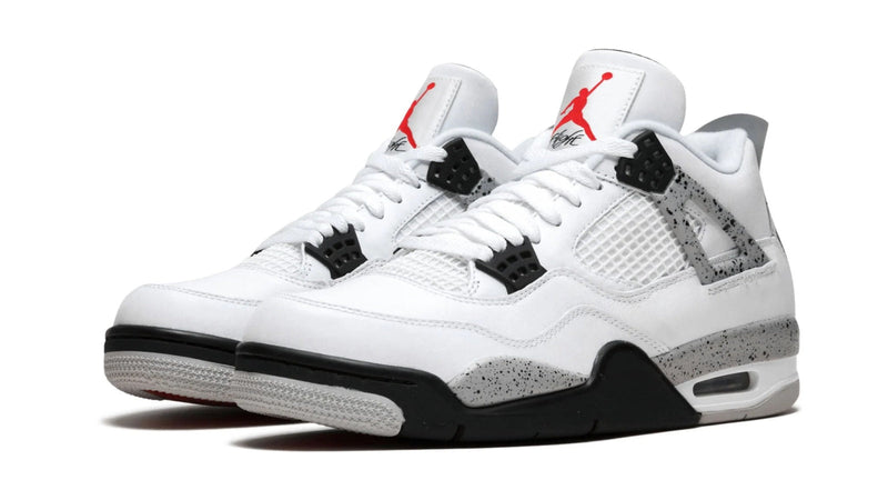 Air Jordan 4 Retro OG 'White Cement' Men's & Women's Sneakers