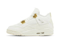 Air Jordan 4 Retro WMNS 'Metallic Gold' – Women's Exclusive Sneaker in Luxe Gold & White