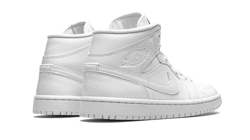Air Jordan 1 Mid WMNS – White Snakeskin