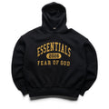 Fear Of God Essentials Classic Hoodie - Vintage Black