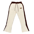 Syna world Contrast Panel Flared Sweatpants With Small Logo