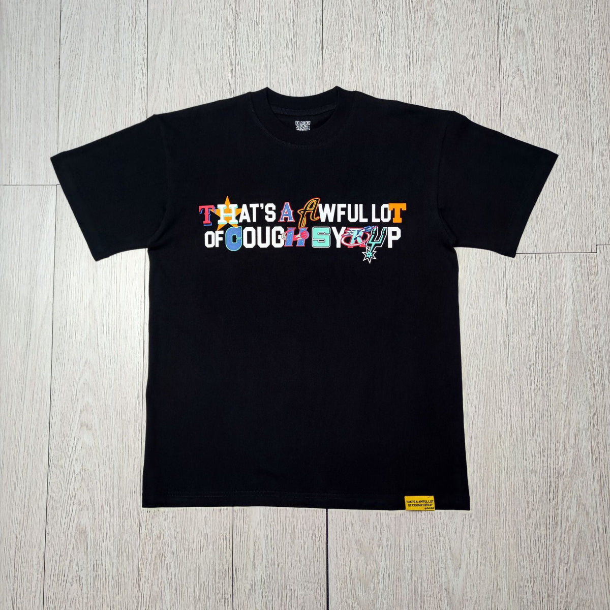 ALOCS Cough Syrup Multi‑Graphic Oversized Tee Streetwear Unisex