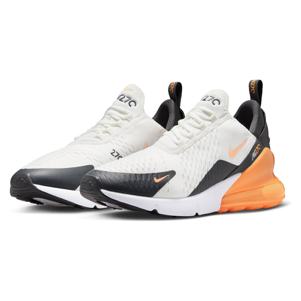 Men's Nike Air Max 270 Summit White/Laser Orange (AH8050 114)