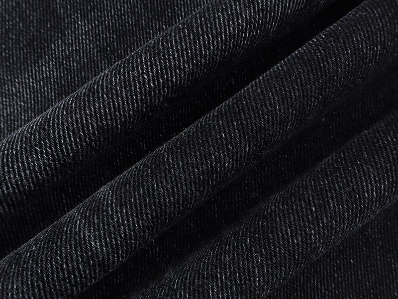 Ksubi Black Washed Straight-Leg Jeans