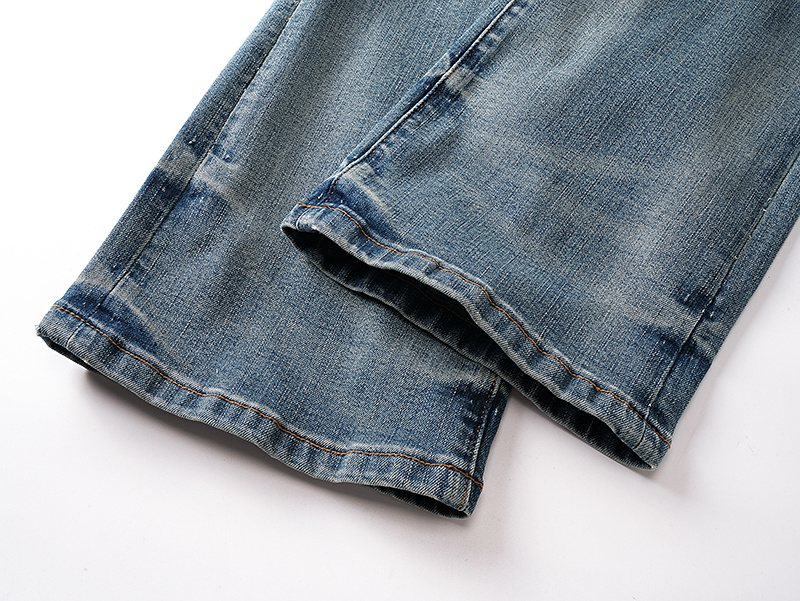 Purple Brand Distressed Flared Jeans