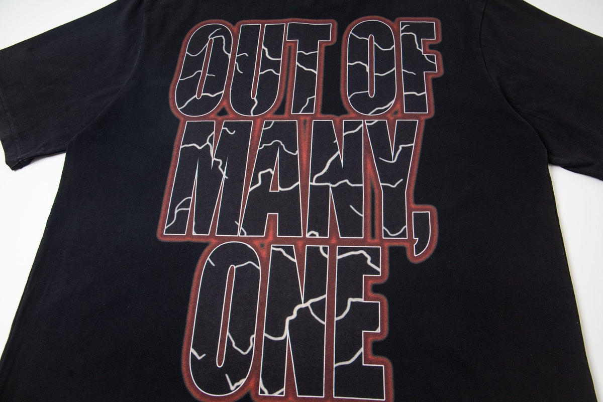 Godspeed Out of Many, One Skull Graphic T-Shirt