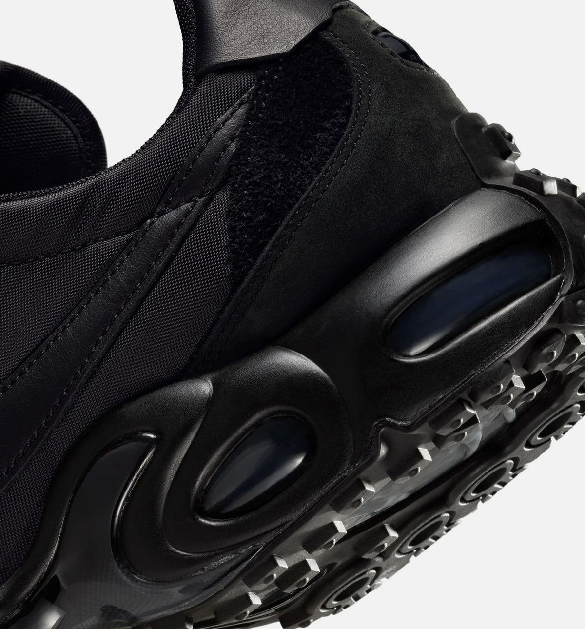 Air Max Waffle Black & Anthracite Men's Lifestyle Shoes - Black