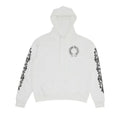 Chrome Hearts Floral Horseshoe Hoodie White