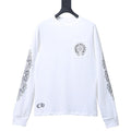 Chrome Hearts white long-sleeve T-shirt