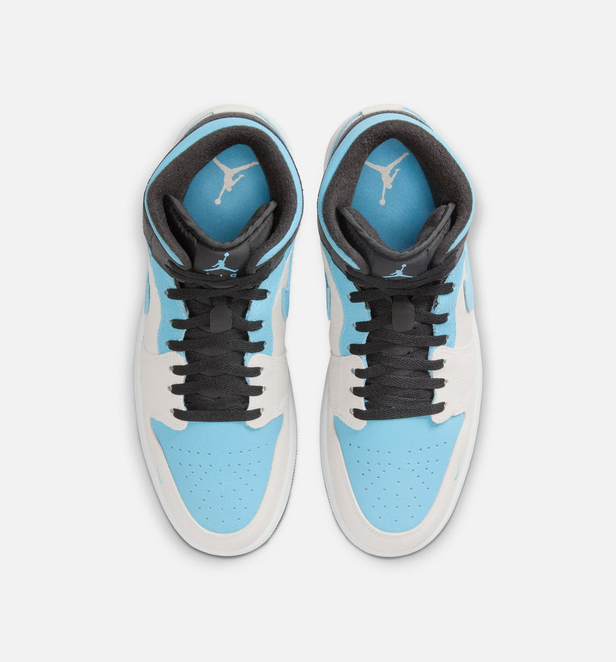 Air Jordan 1 Mid SE – Men's Lifestyle Shoe | Summit White/Blue Chill/Black