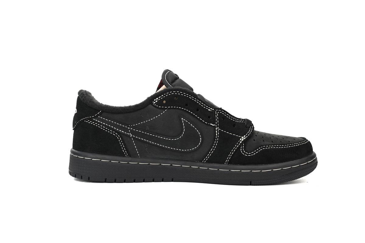 Jordan 1 Retro Low OG SP Travis Scott Black Phantom Reps Sneakers DM7866-001