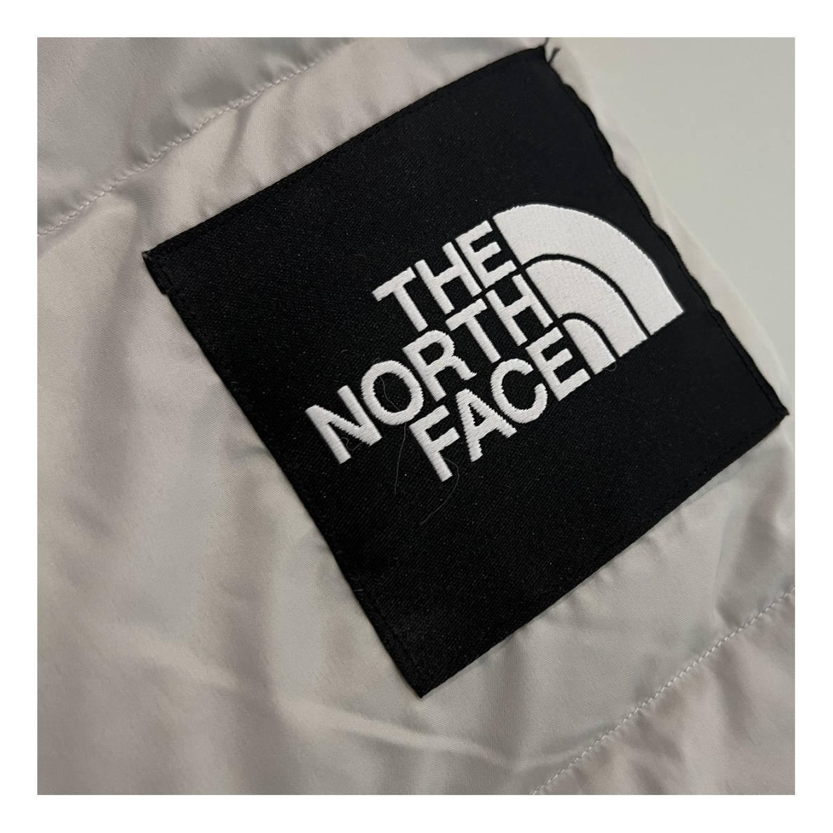 The North Face Color Block Hooded Long Puffer Coat | Grey | Women's Winter Coat