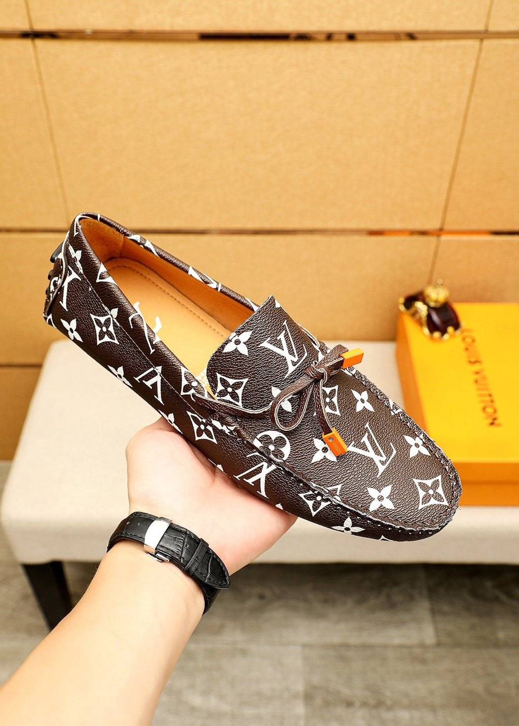 Louis Vuitton Monogram Driving Loafers