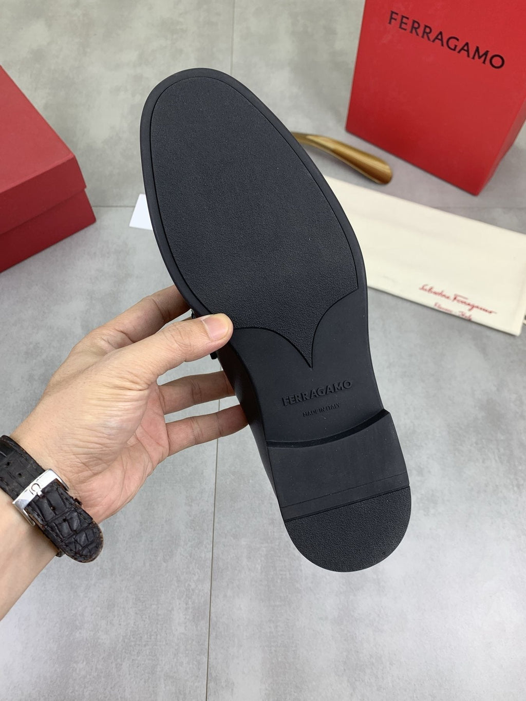 Salvatore Ferragamo Metal-Bit Loafers