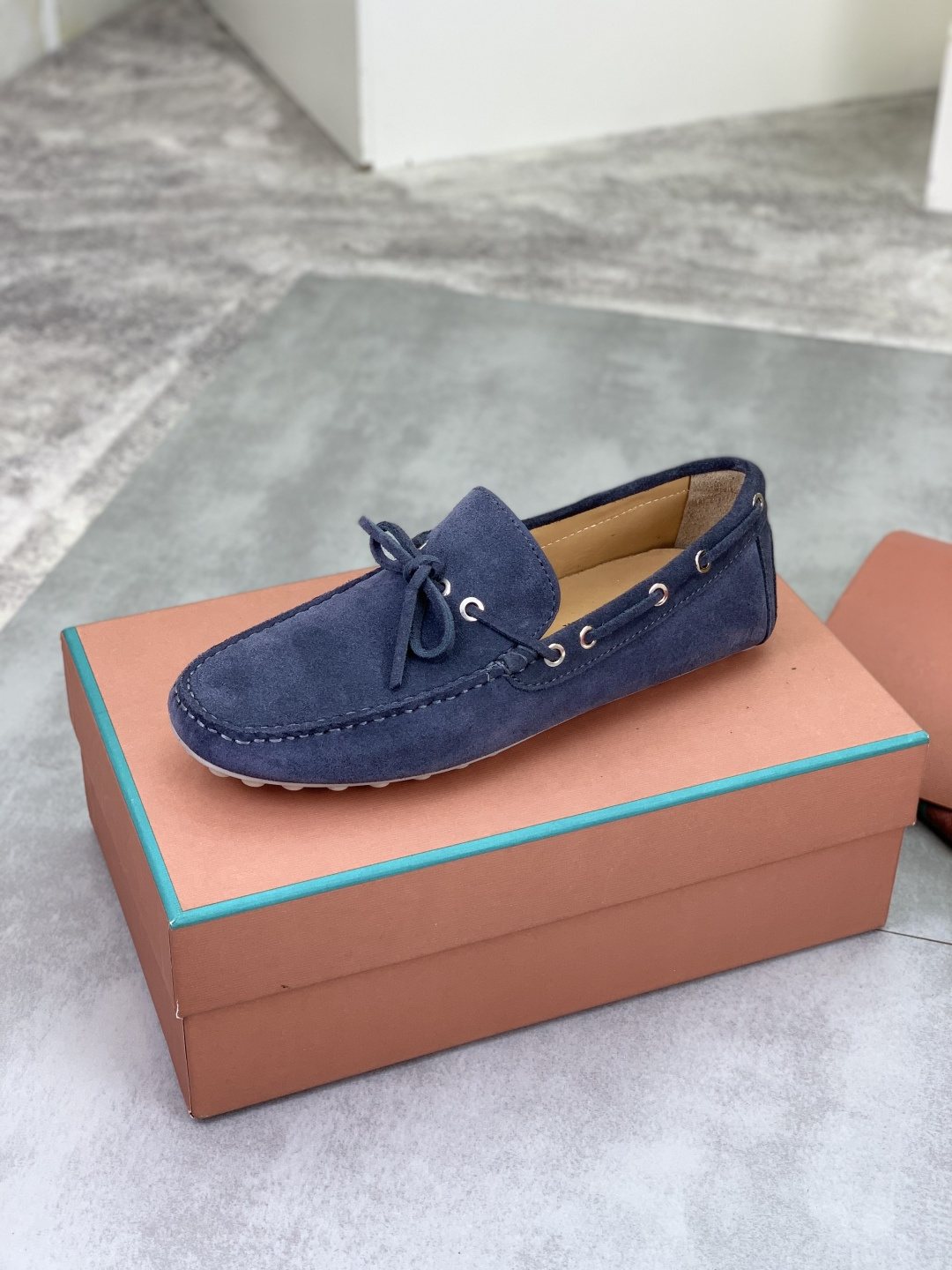 Loro Piana Suede Driving Shoes
